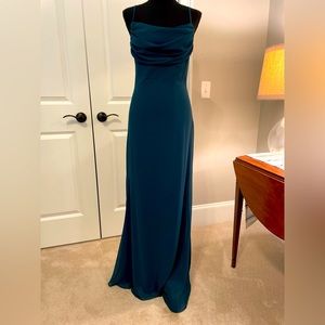 Lulus Emerald Green Gown size 4.